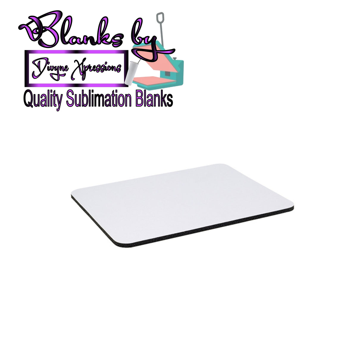 Sublimation Fabric Mouse Pad for Printing – Blanks by Divyne Xpressions